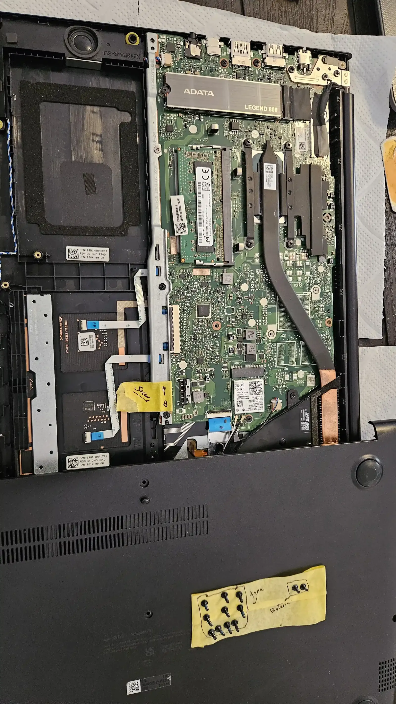 Trabajo de reparación realizado por Remain Computers